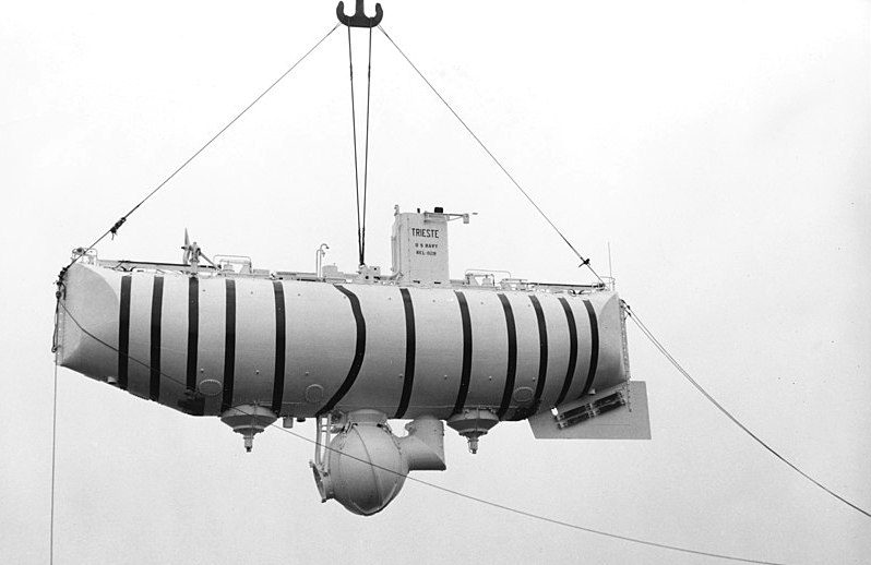 Batiscafo Trieste copertina