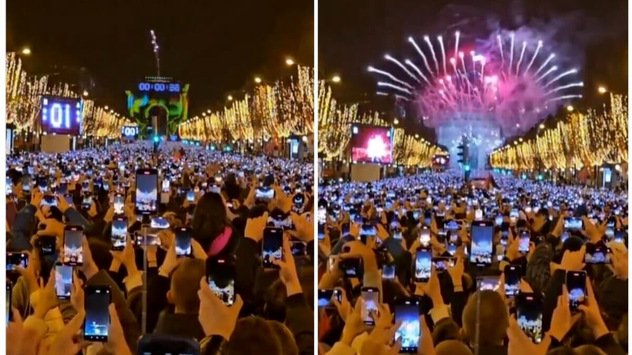 Réveillon du Nouvel An à Paris et prolifération des smartphones : le futur sera-t-il en ligne en permanence ?