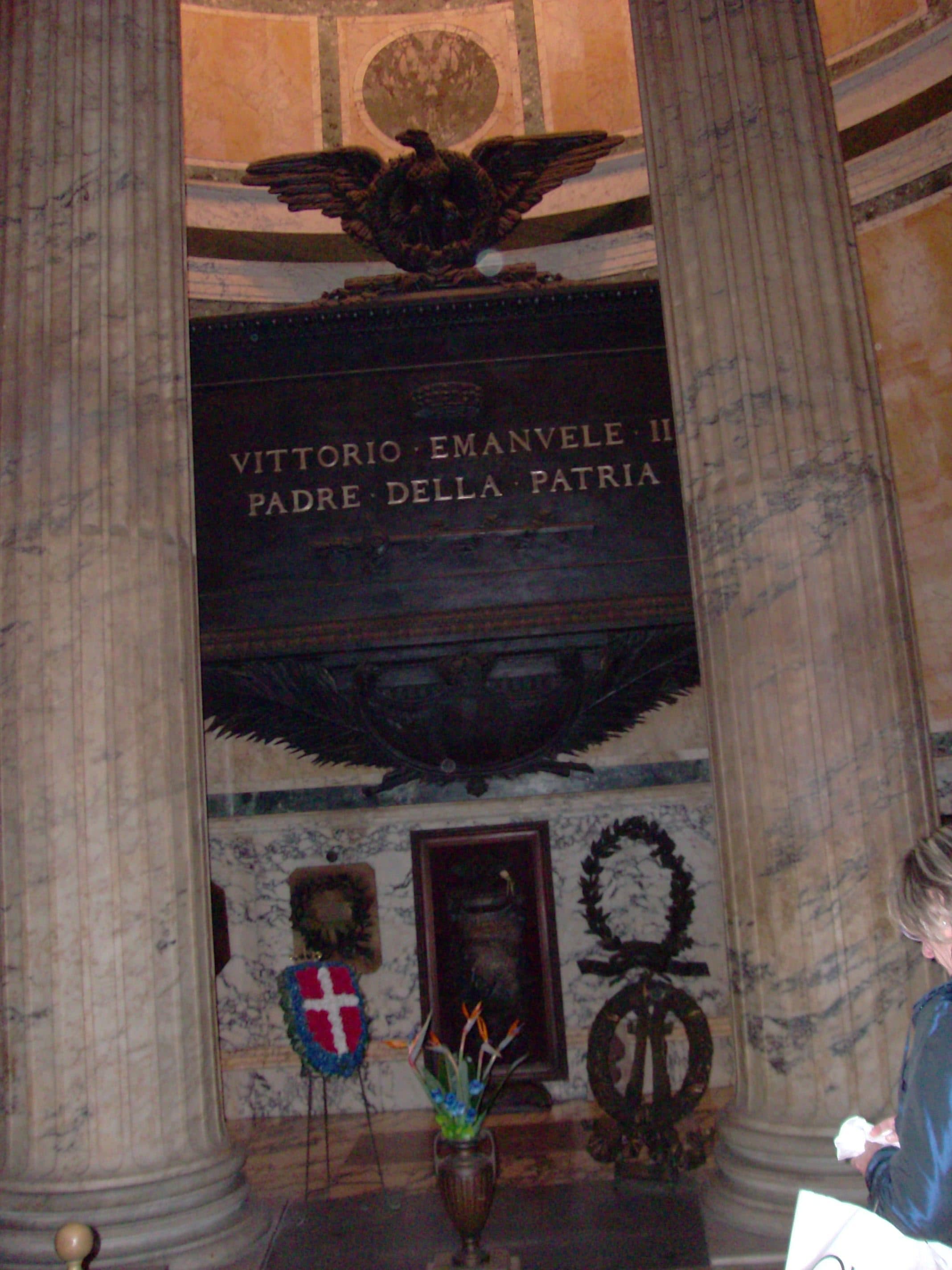Le tombeau de Vittorio Emanuele II (crédit Rapallo80)