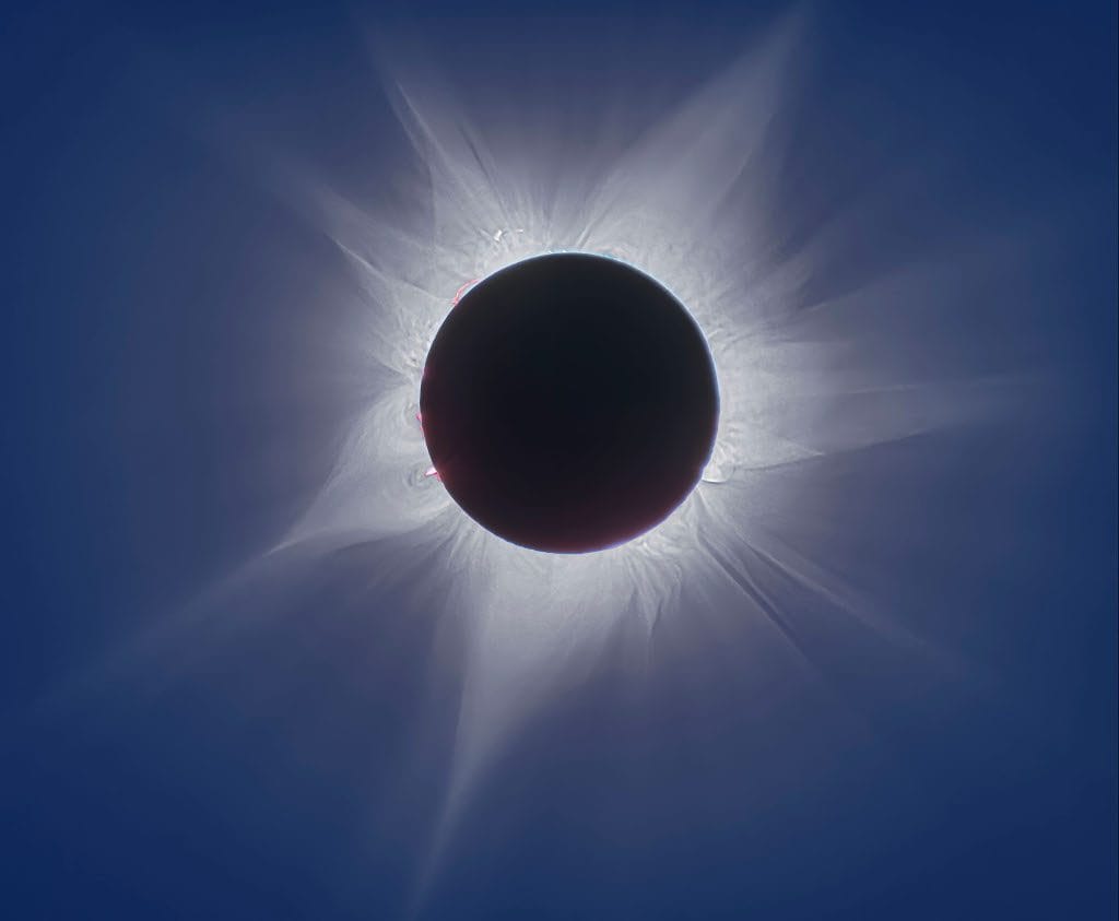eclissi solare totale 2024