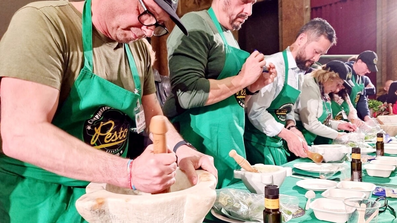 J'ai été juge pendant une journée aux Championnats du monde de pesto génois