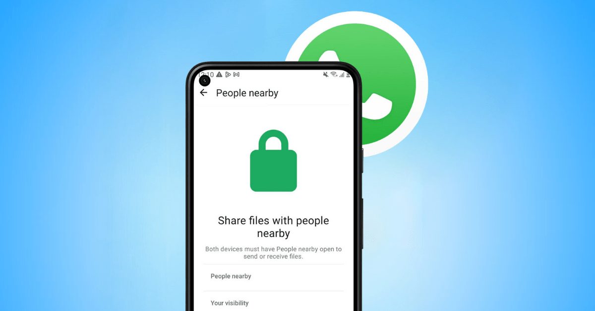 whatsapp people nearby