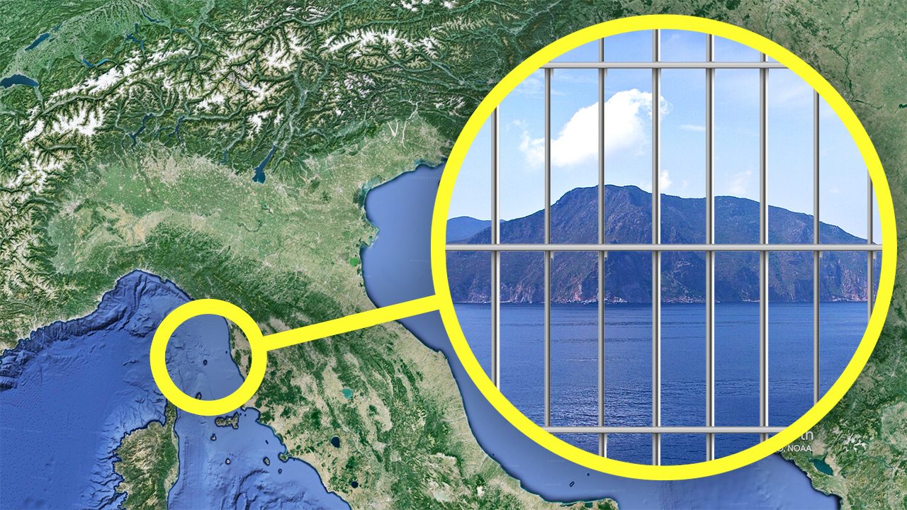 isola carcere penitenziario gorgona