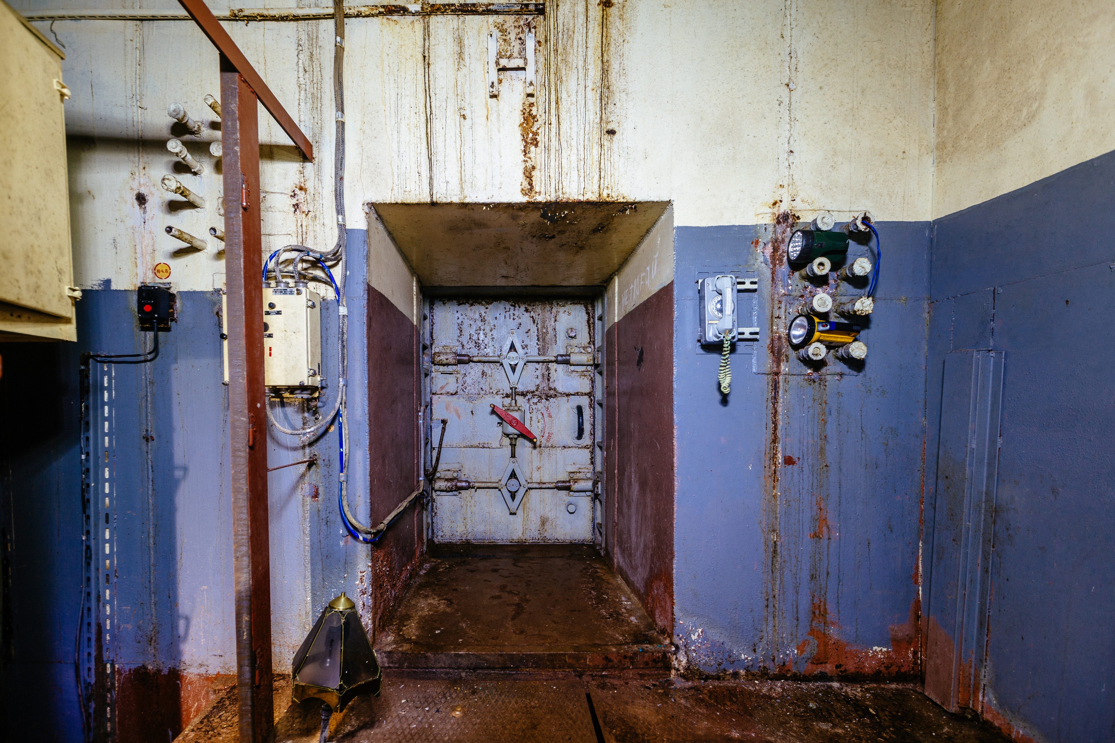 porte blindée apposée