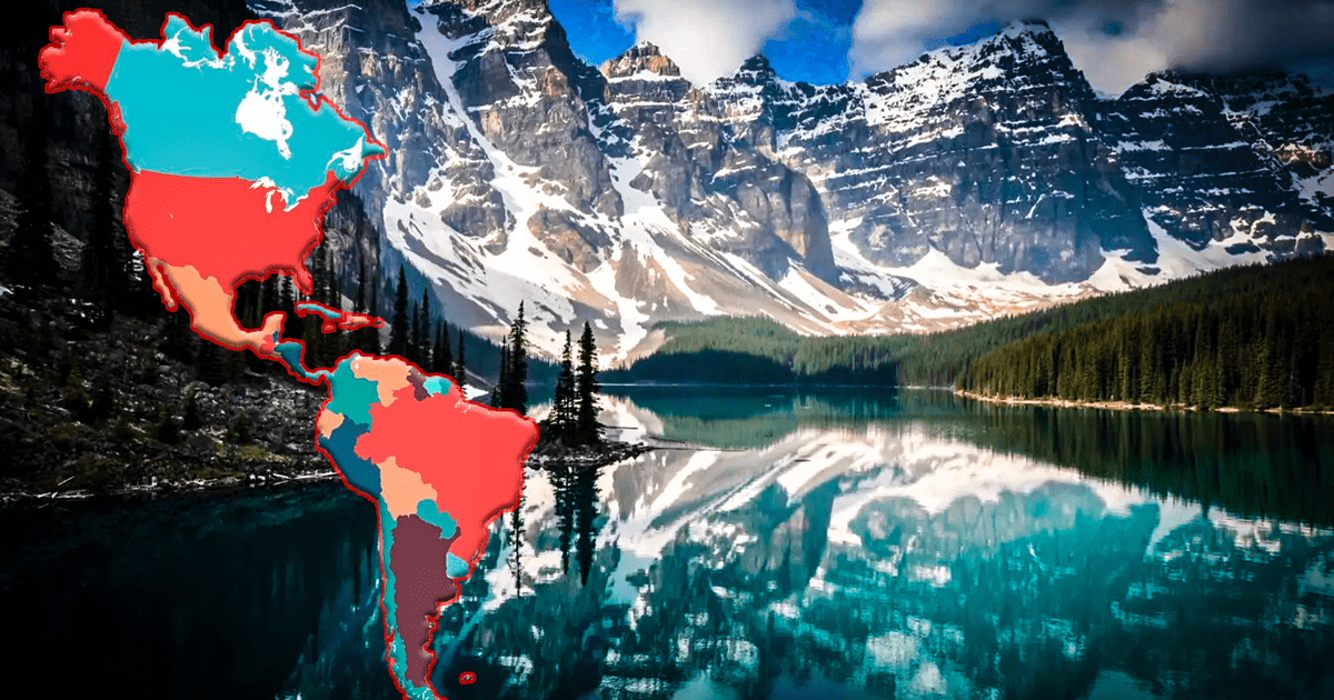 Le pays américain qui compte le plus de lacs au monde : 9% de son territoire est constitué d'eau douce