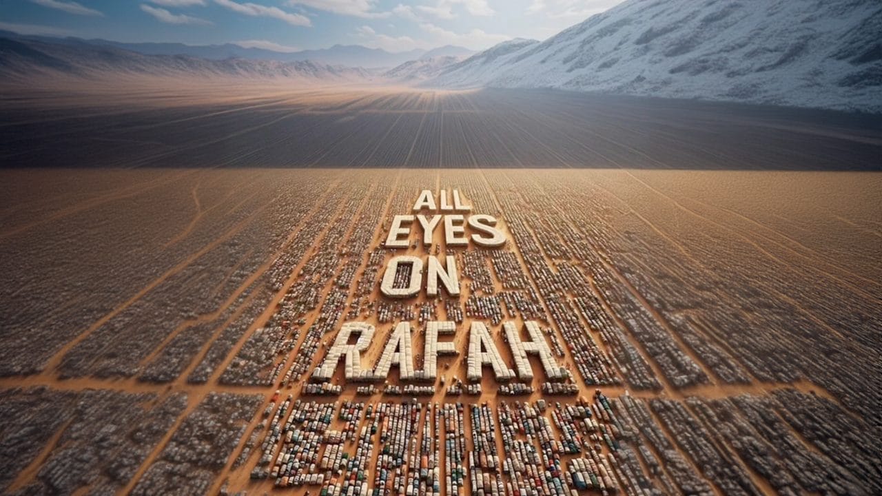all eyes on rafah perche virale cosa significa