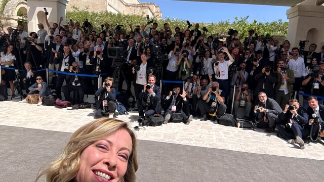 G7, Giorgia Meloni accueille les "grands" du monde (Photo LaPresse)