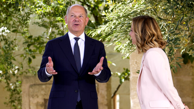 G7, Giorgia Meloni accueille les "grands" du monde (Photo LaPresse)