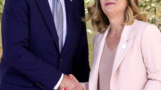 G7, Giorgia Meloni accueille les "grands" du monde (Photo LaPresse)