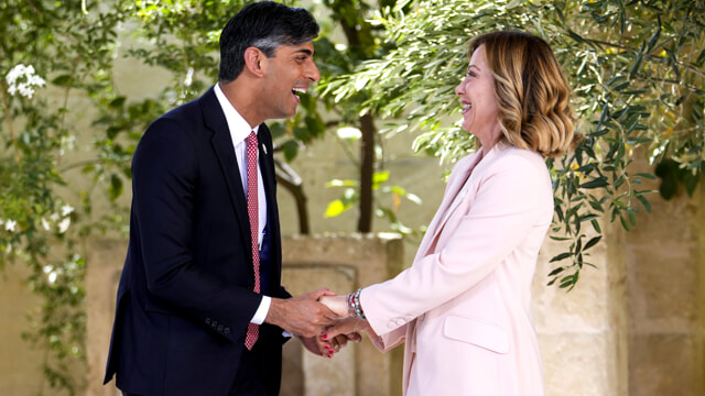 G7, Giorgia Meloni accueille les "grands" du monde (Photo LaPresse)