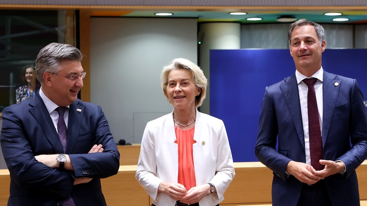 Accord général sur von der Leyen, Meloni en marge des matchs importants