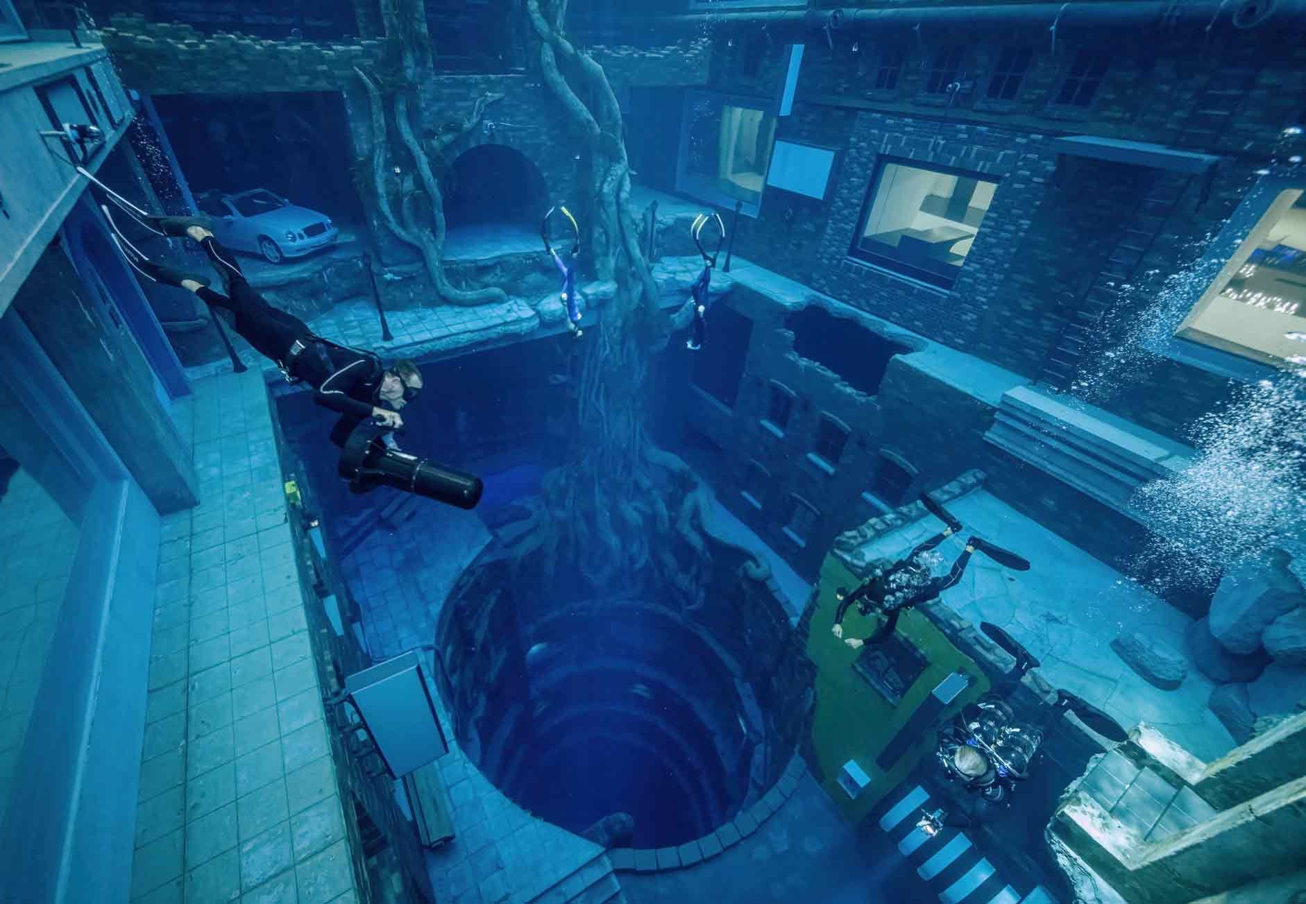 piscina piu profonda del mondo Deep Dive Dubai