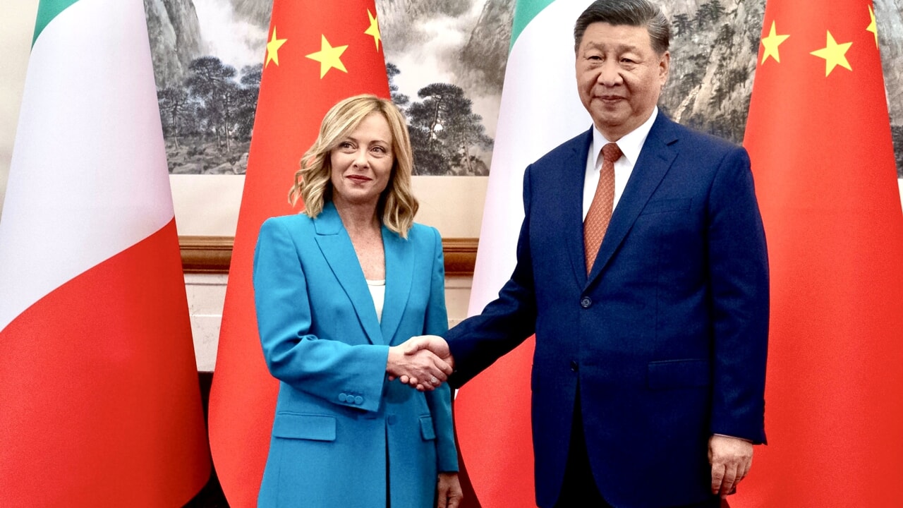 Meloni revient les mains vides, la vérité sur le voyage en Chine