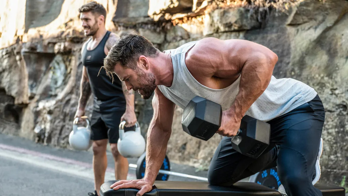entraînement de Chris Hemsworth