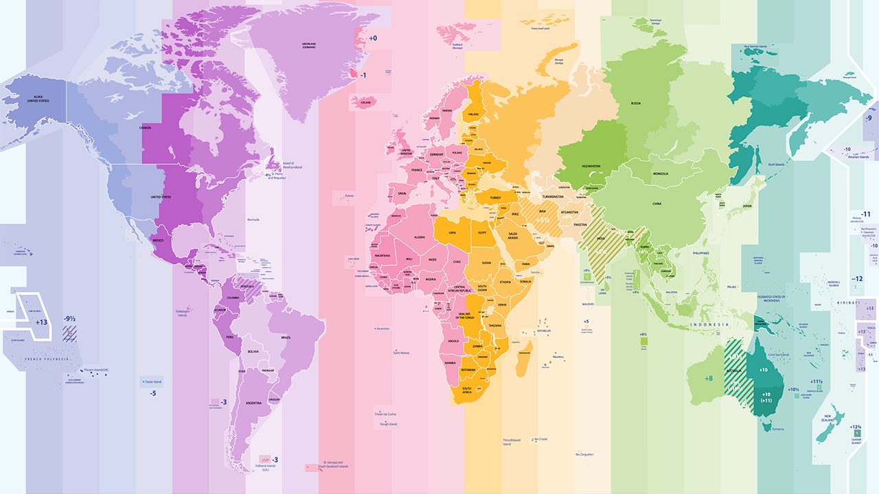 come funzionano i fusi orari