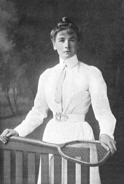 Charlotte Cooper, médaillée d'or en tennis féminin aux Jeux de Paris 1900