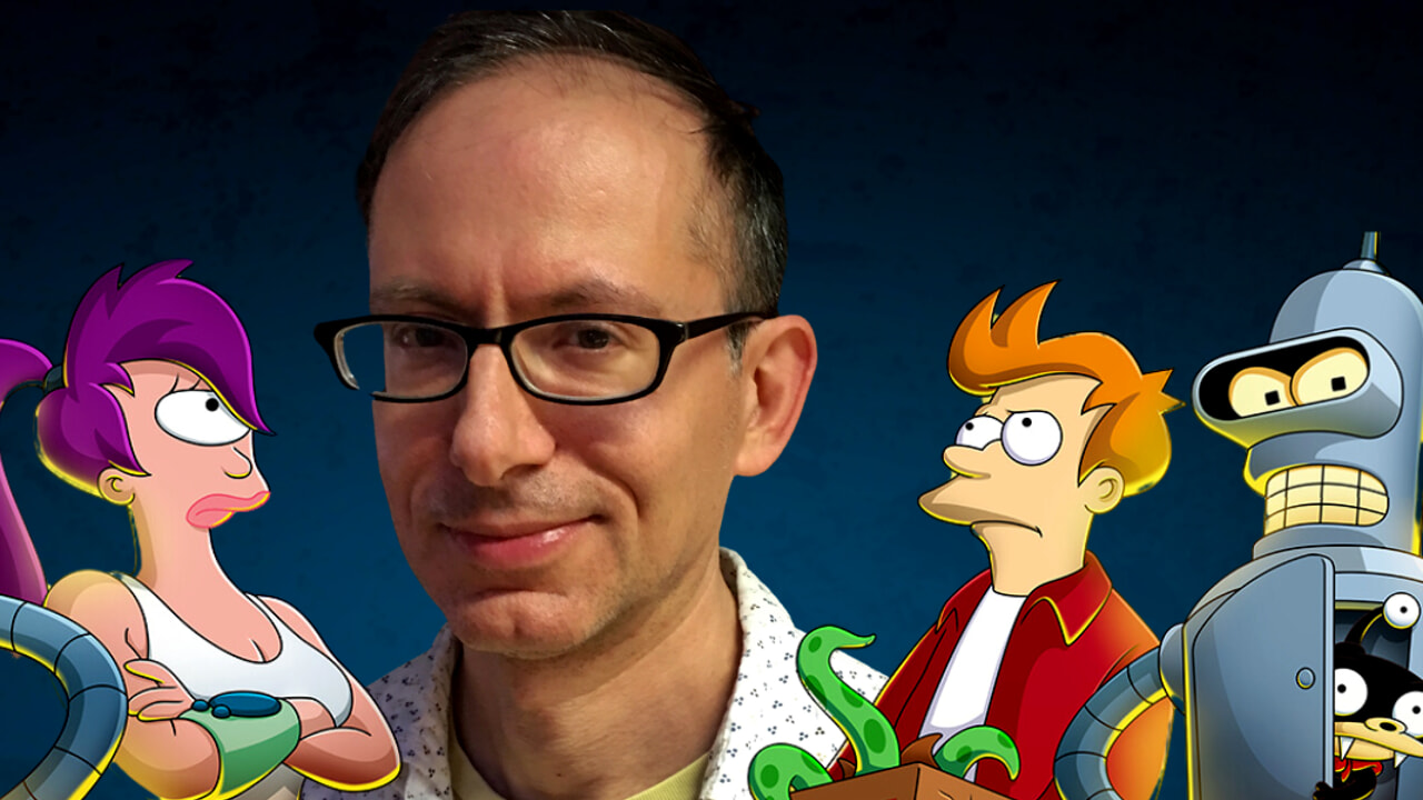 David X Cohen, créateur de Futurama : "Diplômé en physique, je faisais des dessins animés comme hobby"