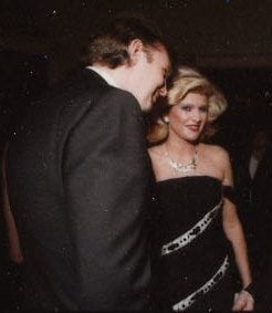 Trump et Ivana en 1985