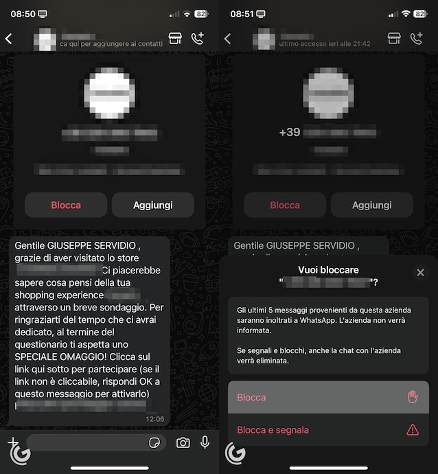 Bloquer les numéros inconnus sur WhatsApp