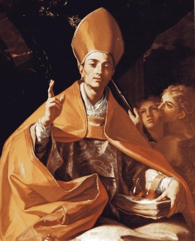 Le San Gennaro par Francesco Solimen, 1702