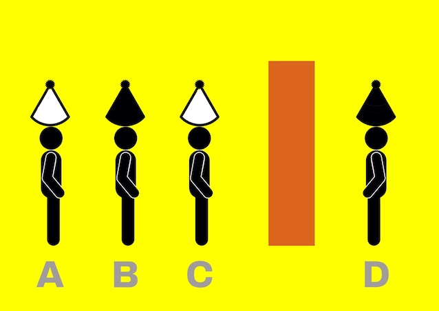 avec des lettres énigmatiques des quatre condamnés