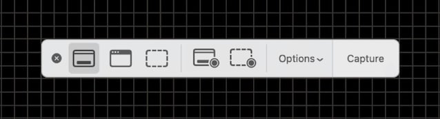 Capture d'écran de l'application Mac
