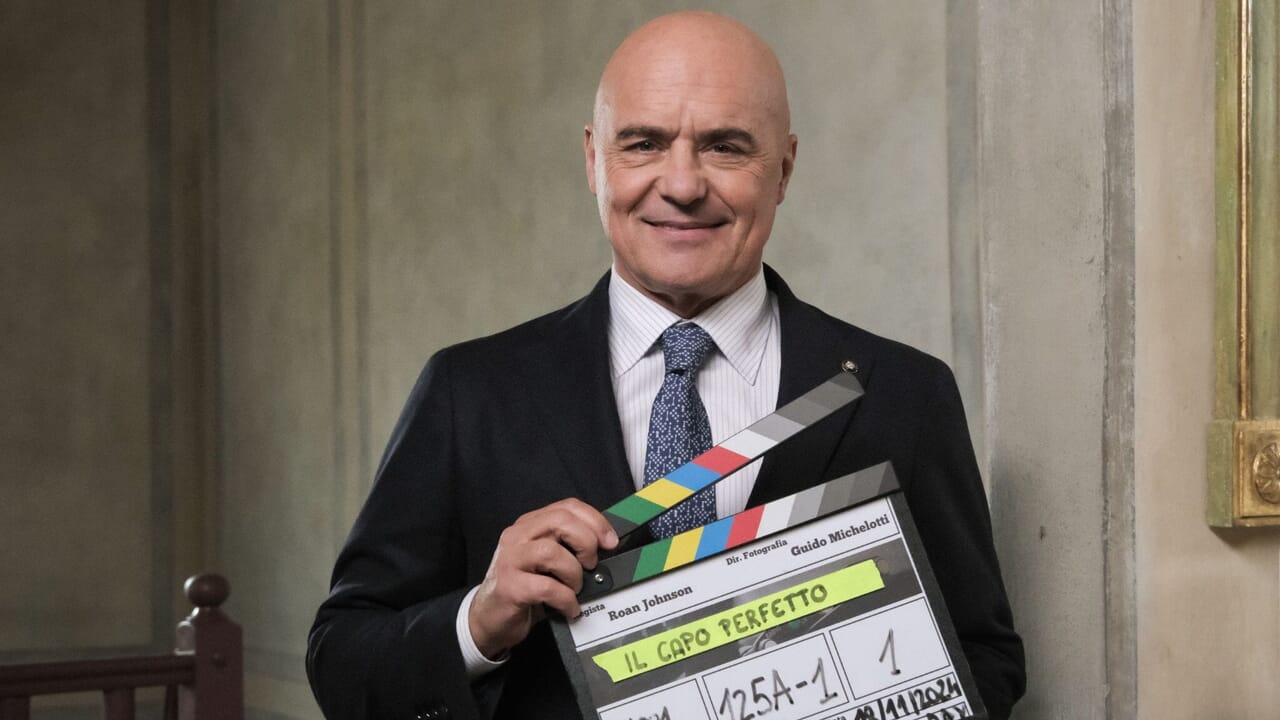 Le patron parfait, première prise pour la nouvelle série Netflix avec Luca Zingaretti