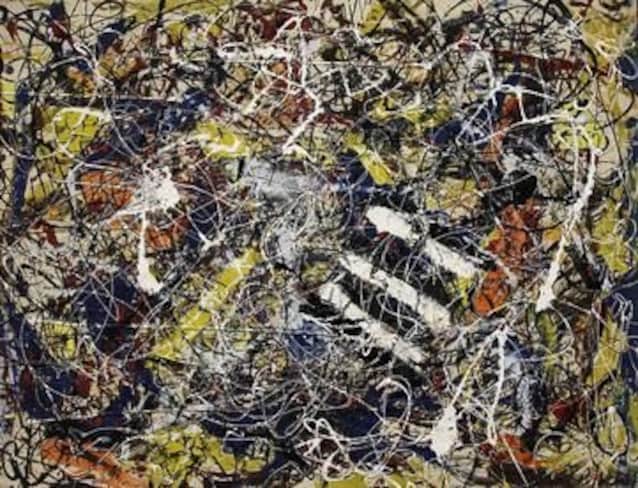Numéro 17A, Jackson Pollock