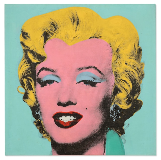 Andy Warhol, Shot Sage Blue Marilyn, 1964. Avec l'aimable autorisation de Christie's