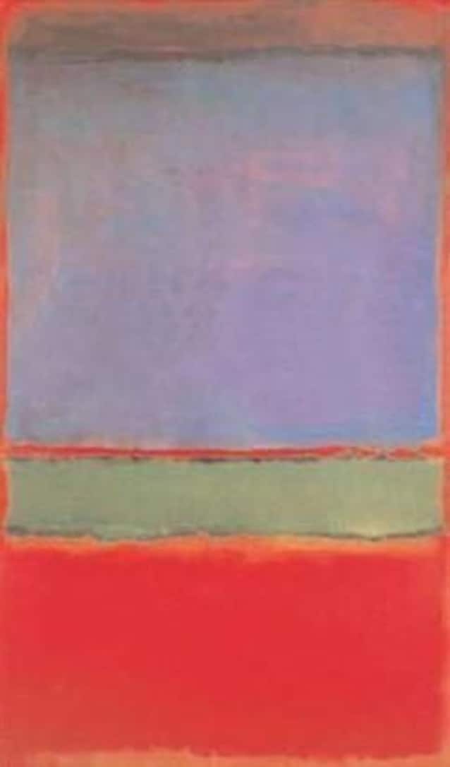 N°6 (Violet, Vert et Rouge), Rothko