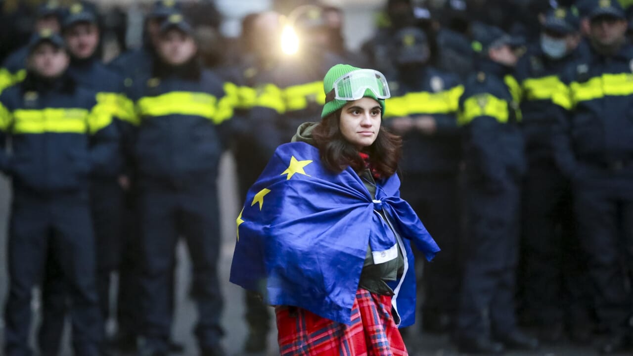 La police géorgienne a arrêté le chef de l'opposition pro-européenne Zurab Japaridze