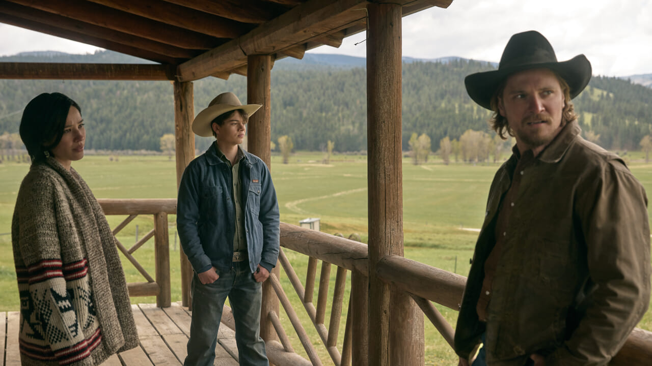 Yellowstone 5, la deuxième partie de la saison dernière est disponible sur Sky
