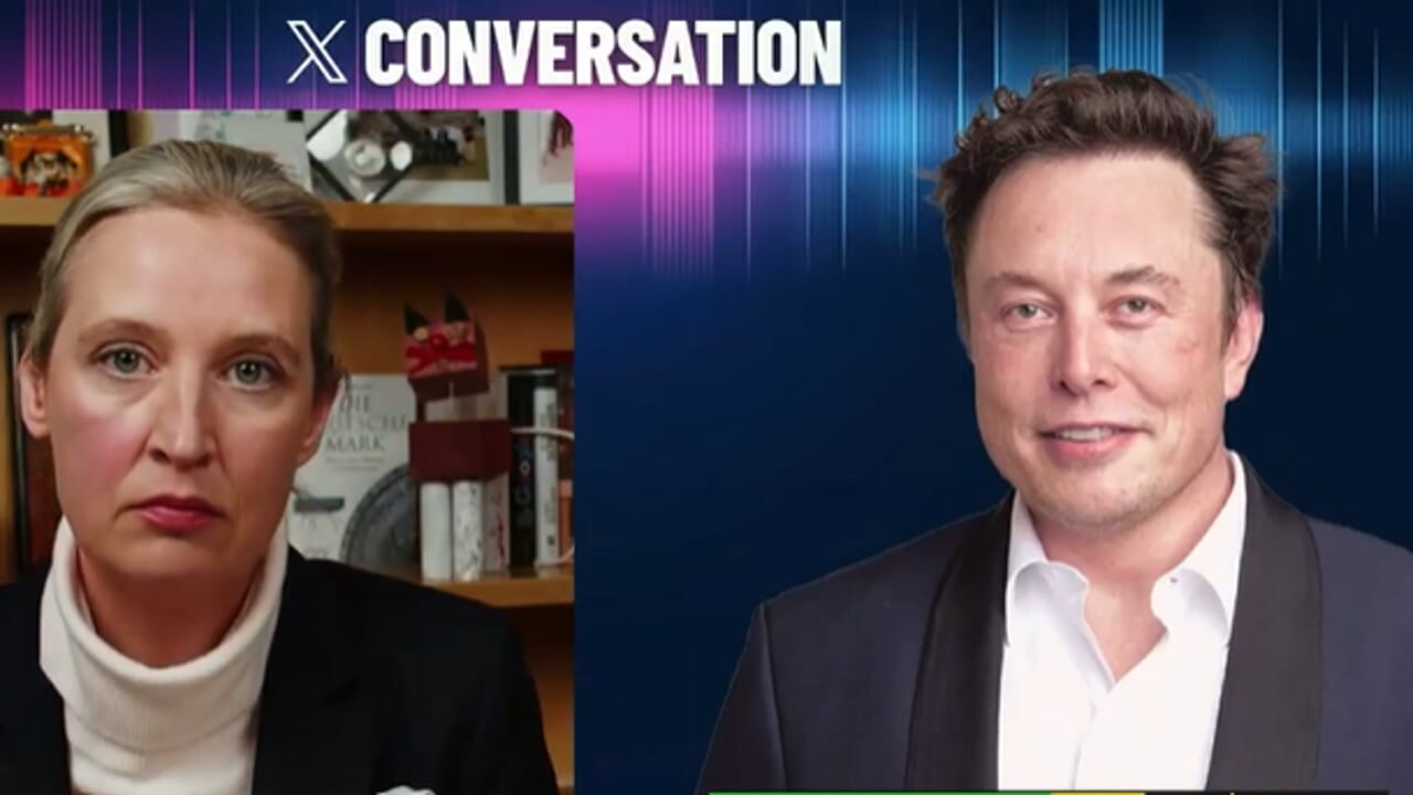 Elon Musk interviewe le leader de l'AfD. "Hitler ? Un communiste. Merkel a ruiné l'Allemagne"