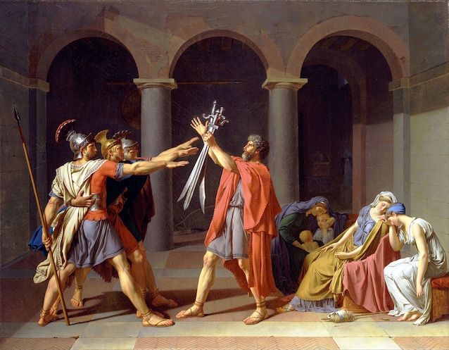 Le serment des Horaces (1784)