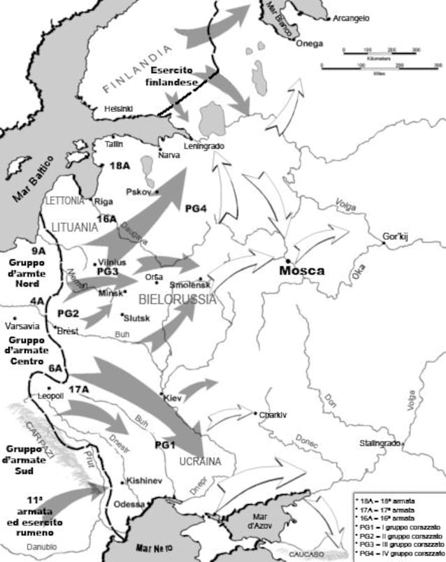 Les directives d'attaque de l'opération Barbarossa
