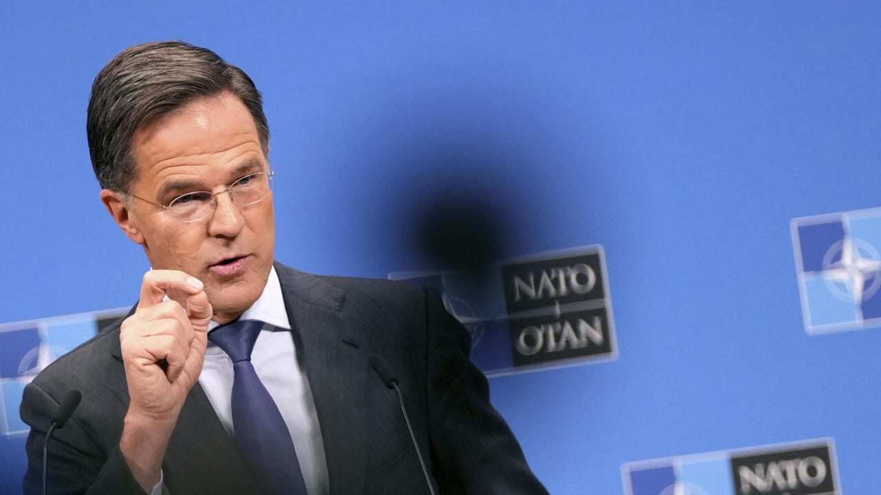 Rutte : "La sécurité de l'Europe dépend de l'issue de la guerre en Ukraine"