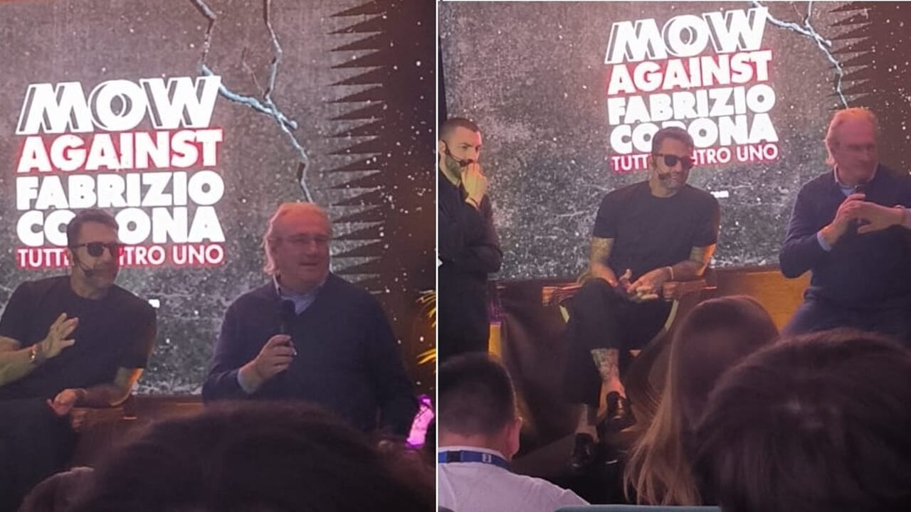 Comment effrayant était de participer à l'événement par Fabrizio Corona à Sanremo