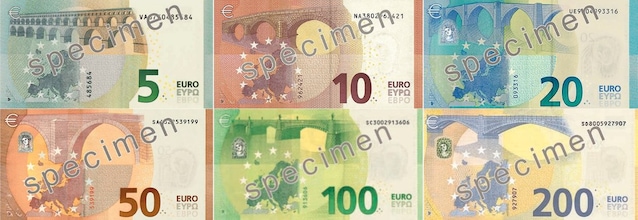 billets d'euro