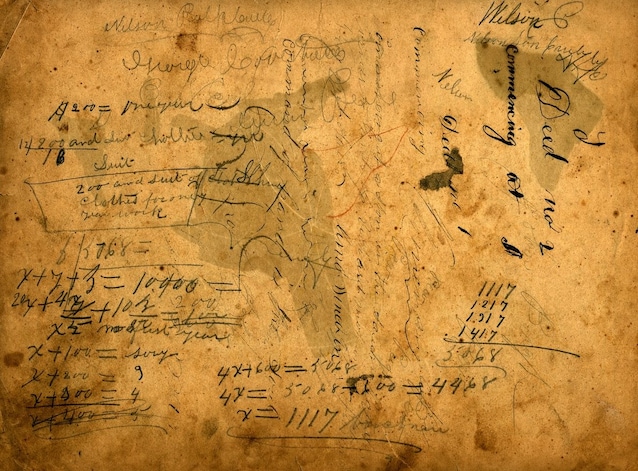 Symboles mathématiques Écriture