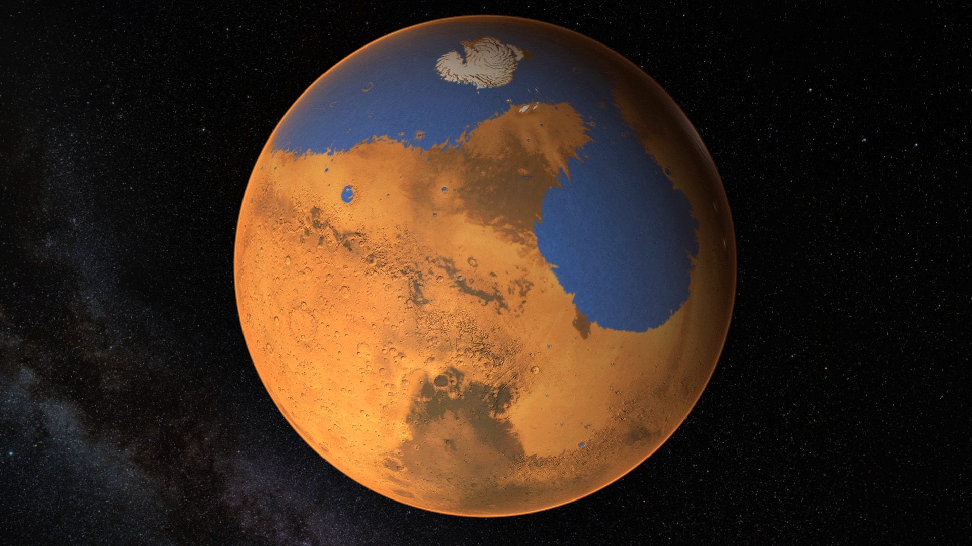 oceano marte