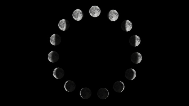 Les phases lunaires sinusoïdales n'ont aucune limite
