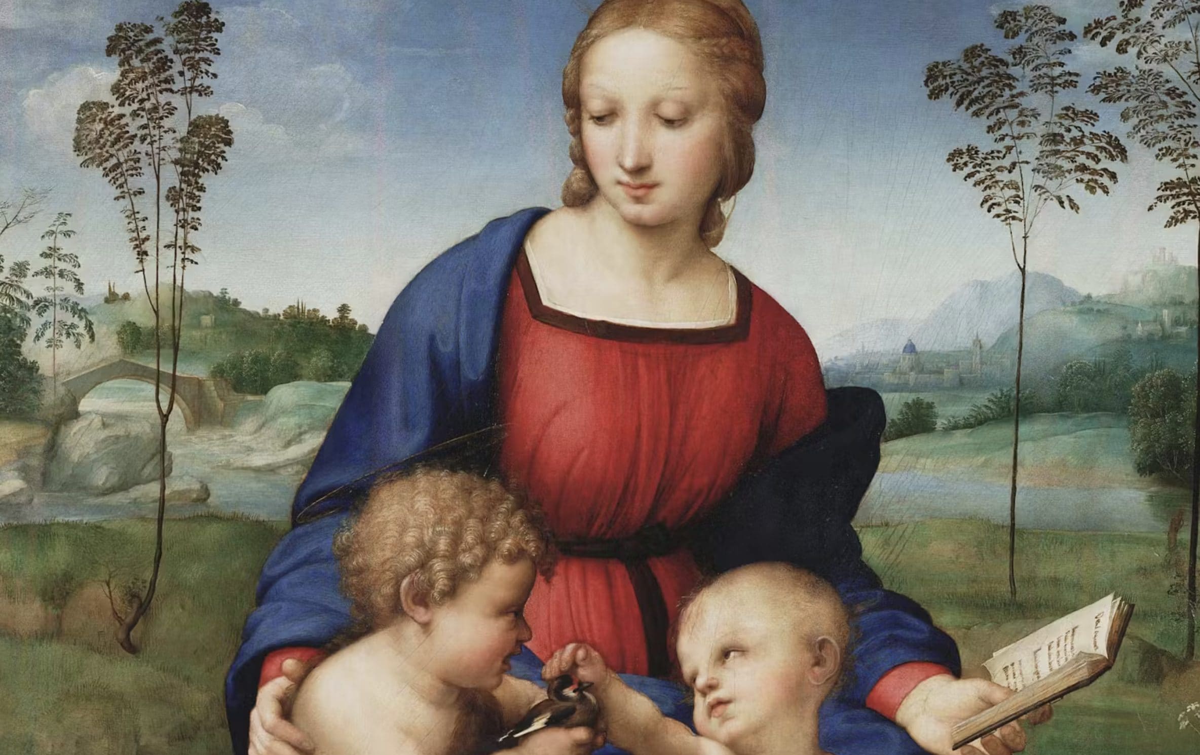 Madonna del Cardellino (1506 circa), Gallerie degli Uffizi, Firenze (pubblico dominio)