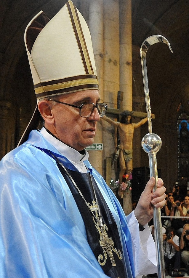Bergoglio da Cardinale en 2008