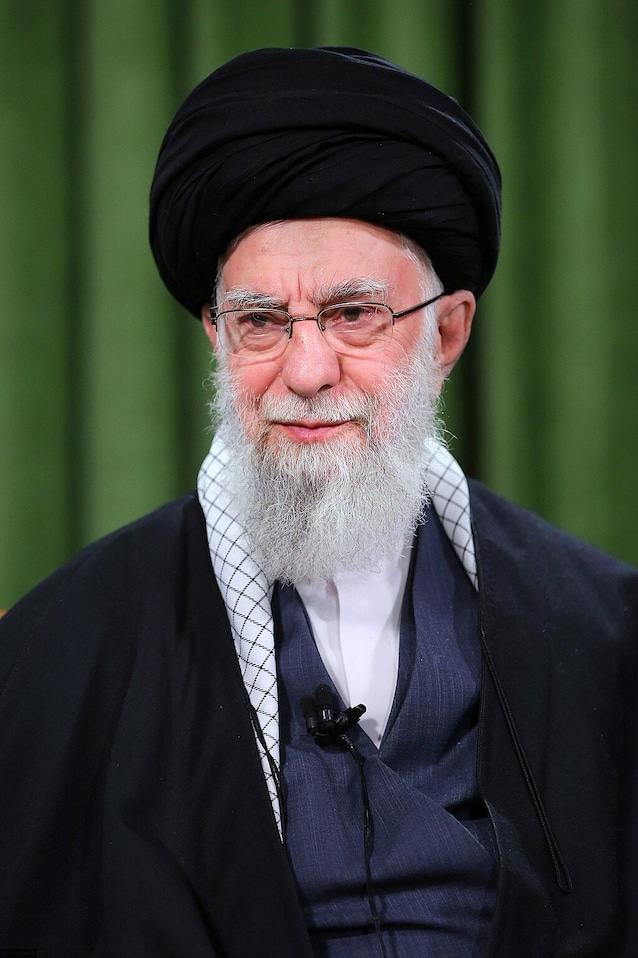 L'ayatollah khamenei, le guide suprême de la République iranienne