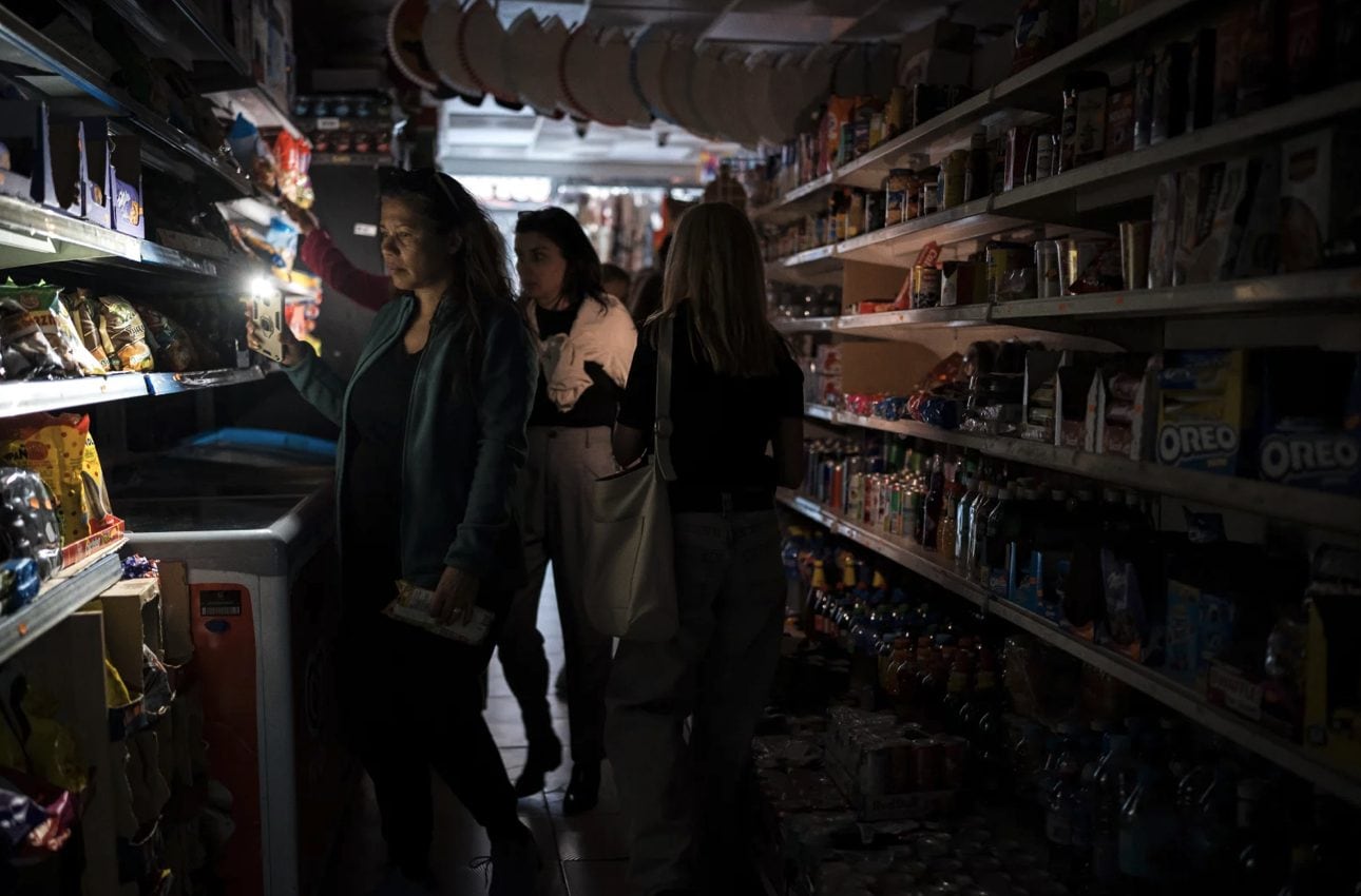 blackout spagna