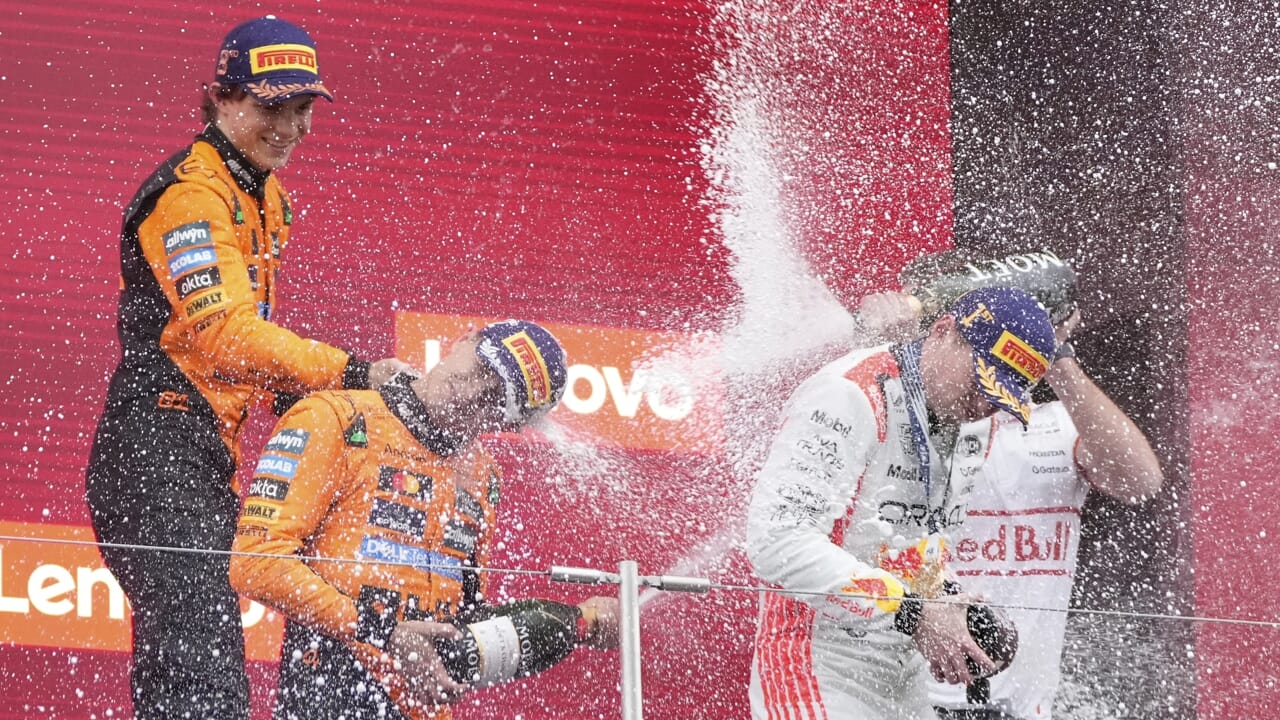 Les bulletins du Japon GP: Wizard Verstappen, Hamilton in the Shade, Antonelli étudie en tant que champion