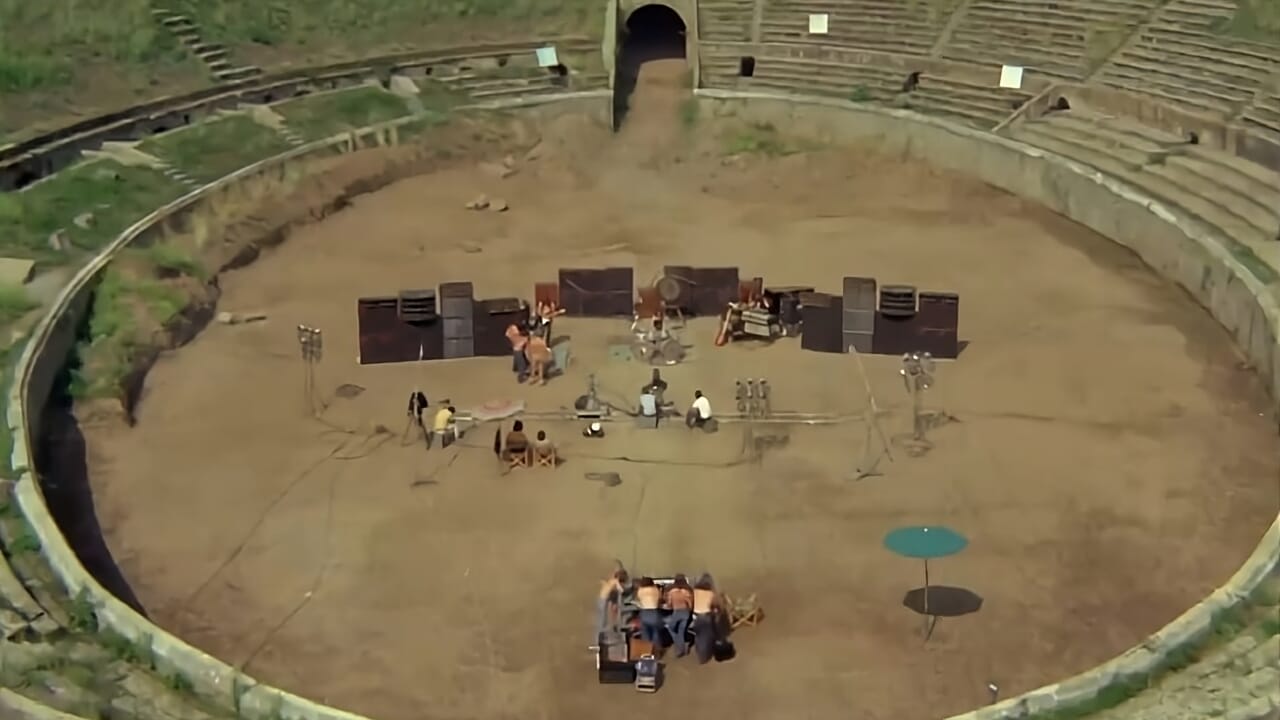 Pink Floyd à Pompéi, le retour des dieux dans le cratère de l'époque