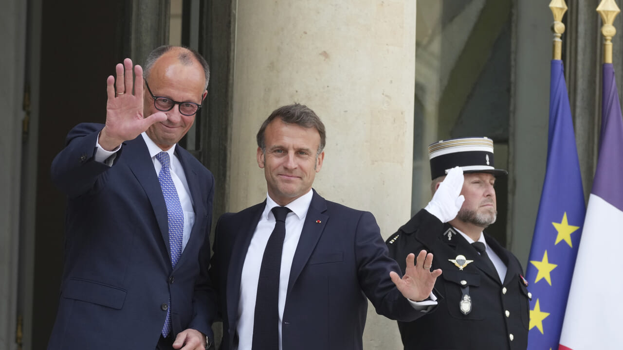 "Avec Merz Allemagne est là et est prêt à travailler sur l'unité européenne: contre Trump et Poutine"