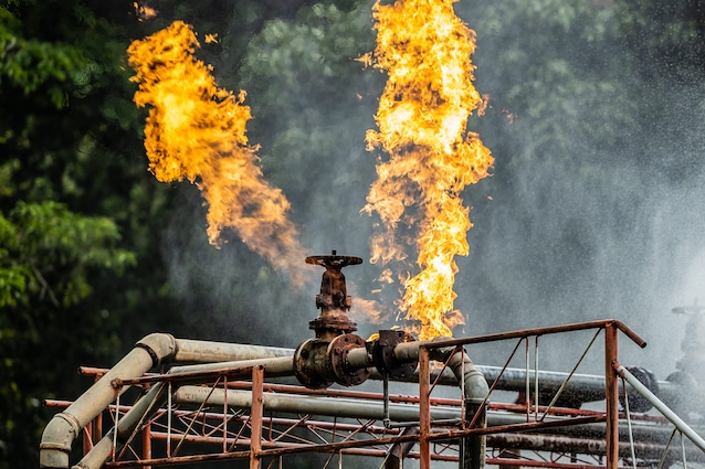 Réservoir d'huile d'incendie