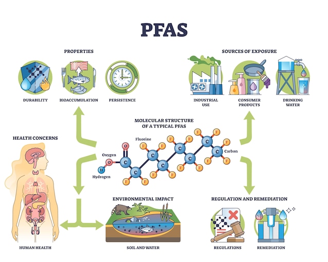 accumulation de PFAS